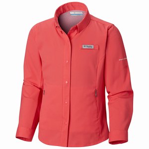 Columbia PFG Tamiami™ Långärmad Tröja Flickor LjusRosa (JLCPA7582)